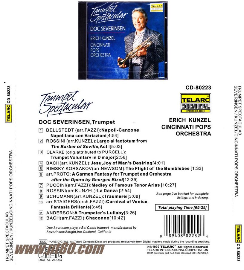 SEVERINSEN - Trumpet Spectacular USATO IN BUONO STATO