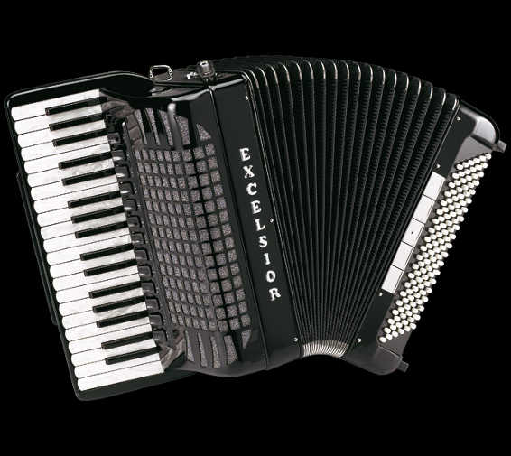 Excelsior Fisarmonica a Piano Bassi Standard 596