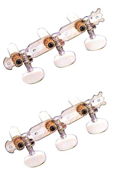 Meccaniche per Chitarra Classica Perni in Plastica