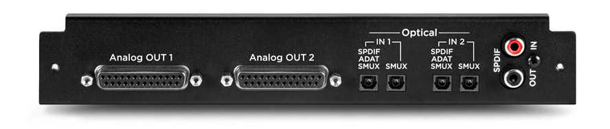 Apogee Symphony I/O modulo 16 analog OUT/16 Optical IN Apogee Symphony I/O modulo 16 analog OUT/16 Optical IN