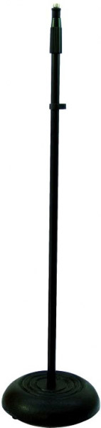 Asta microfono dritta OMNITRONIC Microphone Stand 85-157cm bk