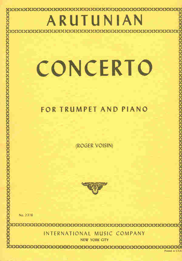 ARUTUNIAN - Concerto