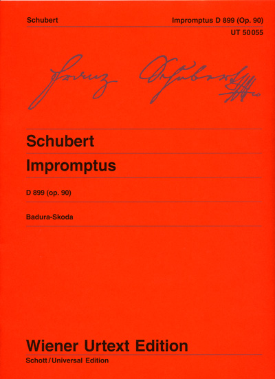 SCHUBERT - Impromptus op.90 (D899) Badura-Skoda