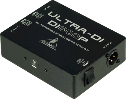 Behringer Ultra DI600P DI Box passiva Behringer Ultra DI600P DI Box passiva