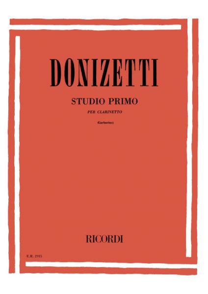 DONIZETTI - Studio Primo DONIZETTI - Studio Primo