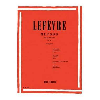 LEFEVRE - Metodo per clarinetto volume 2