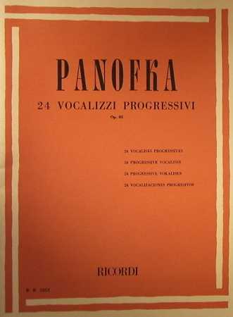 PANOFKA - 24 vocalizzi progressivi Op.85