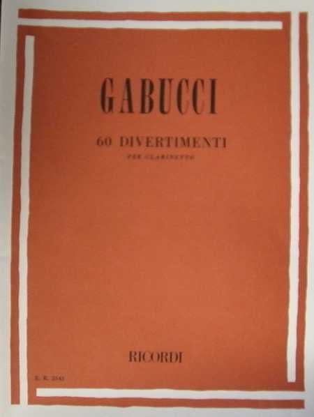 GABUCCI - 60 divertimenti GABUCCI - 60 divertimenti