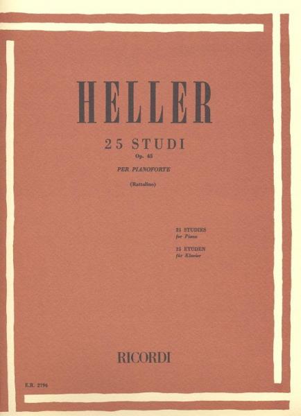 HELLER - 25 studi Op. 45
