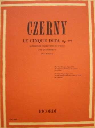 CZERNY - Le cinque dita CZERNY - Le cinque dita