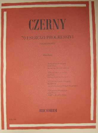 CZERNY - 70 esercizi progressivi per pianoforte CZERNY - 70 esercizi progressivi per pianoforte