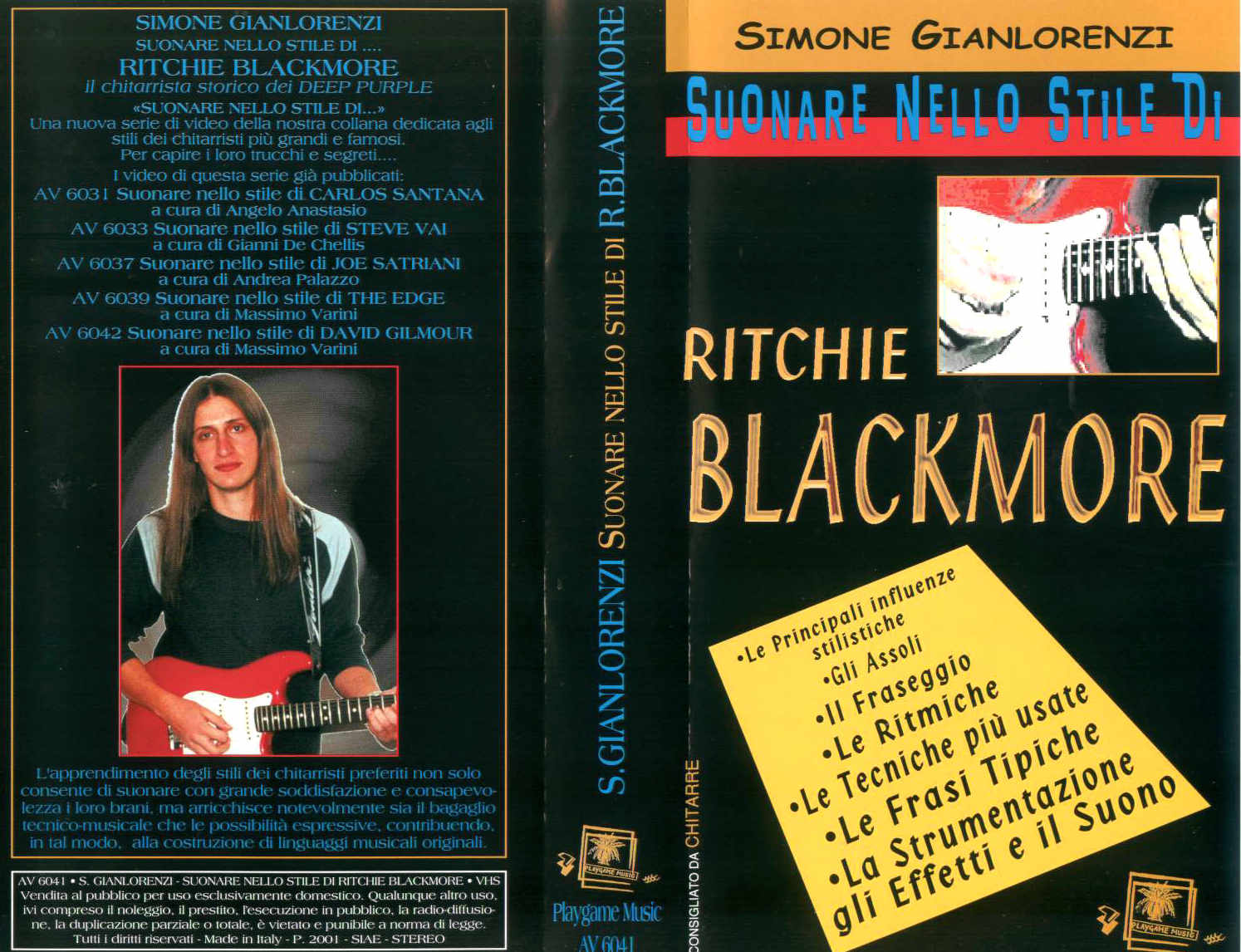 S. Gianlorenzi - Suonare nello stile di Blackmore / VHS