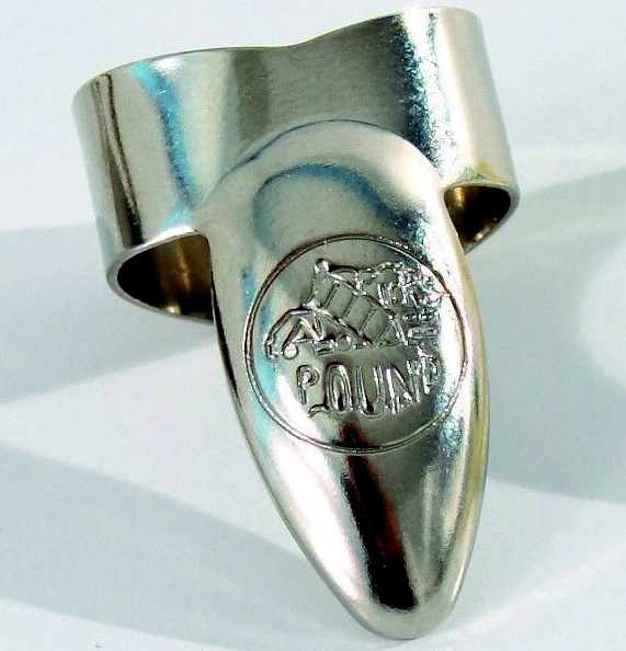 Plettro in metallo Finger per Dito