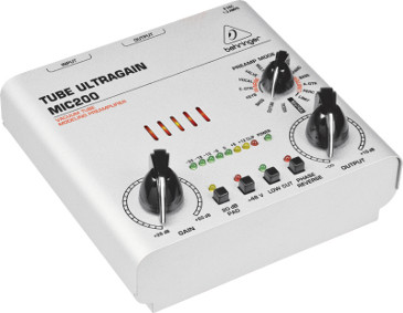 Behringer MIC200 Preamplificatore Microfono Behringer MIC200 Preamplificatore Microfono