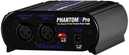 ART Pro Audio Phantom II PRO - Garanzia Italiana BACKLINE