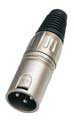 Soundsation SXLR01M - spina volante XLR maschio Soundsation SXLR01M - spina volante XLR maschio