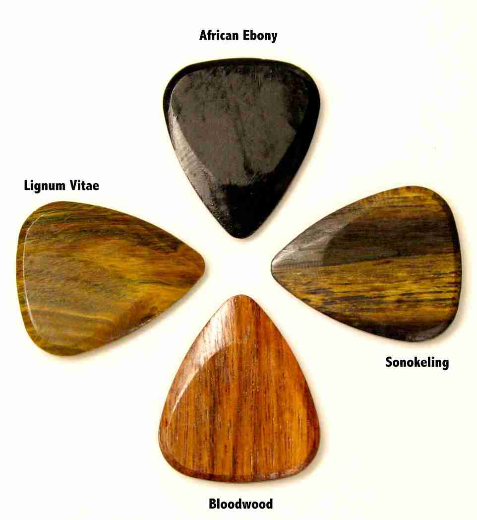 Set di plettri in legno per ELETTRICA