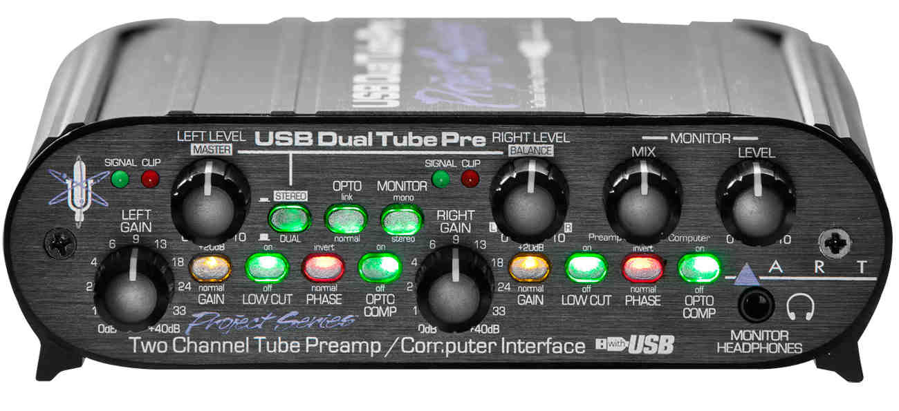 ART USB Dual Tube Pre ART USB Dual Tube Pre