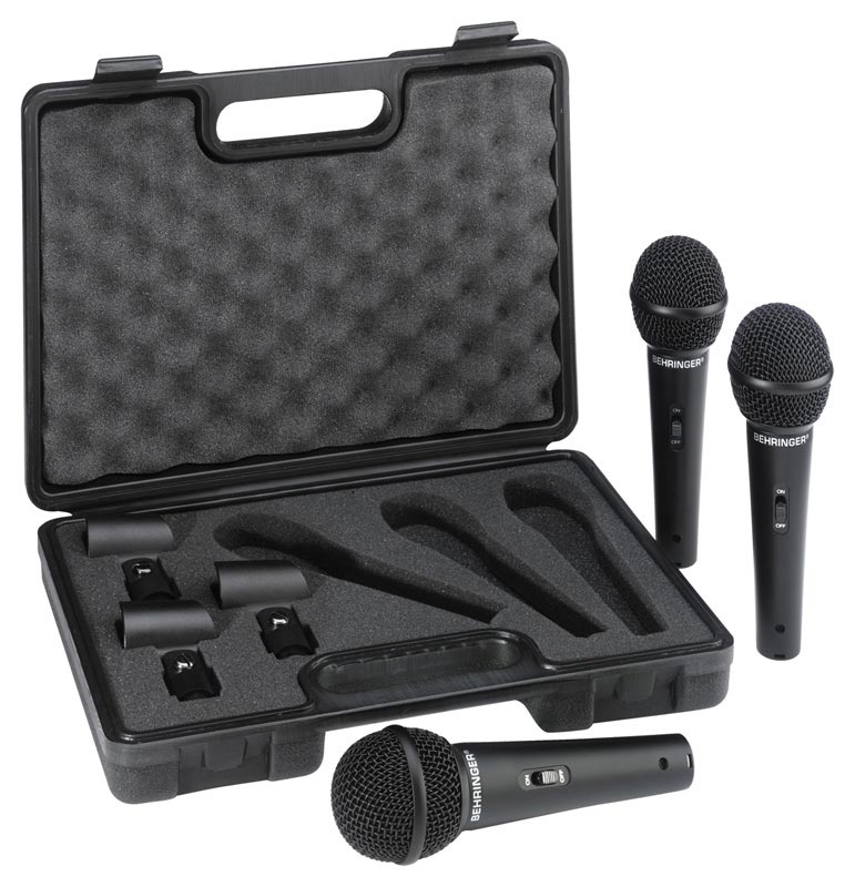 Behringer XM1800S - set da 3 microfoni