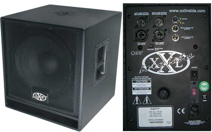 XXL SUB15P XXL SUB15P