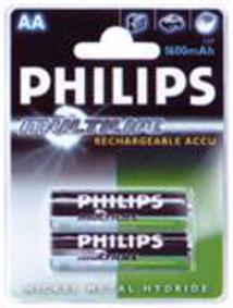 Philips Batterie Ricaricabili Stilo 1.2 V - 1600 mAh