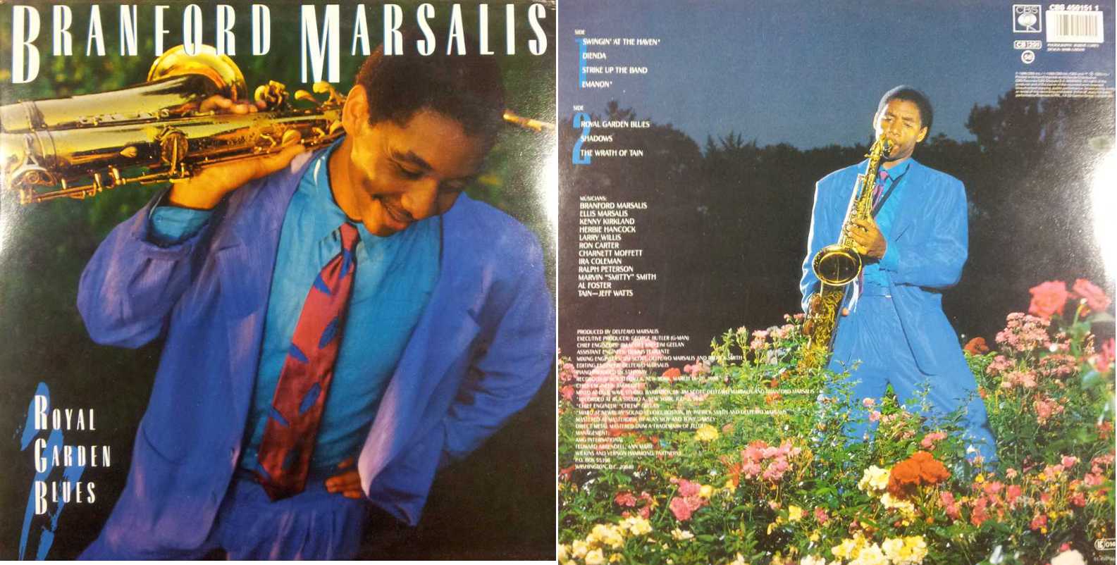 BRANFORD MARSALIS - Royal Garden (LP/Vinile 33 giri) USATO BUONO
