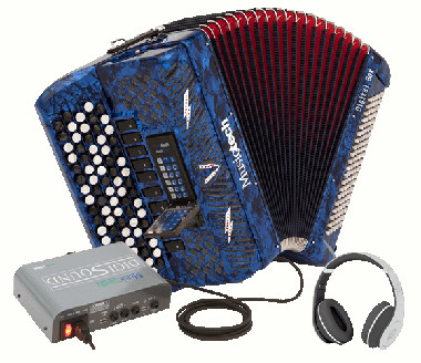 Musictech Fisarmonica a Bottoni DigitalBox Sistema Internazional