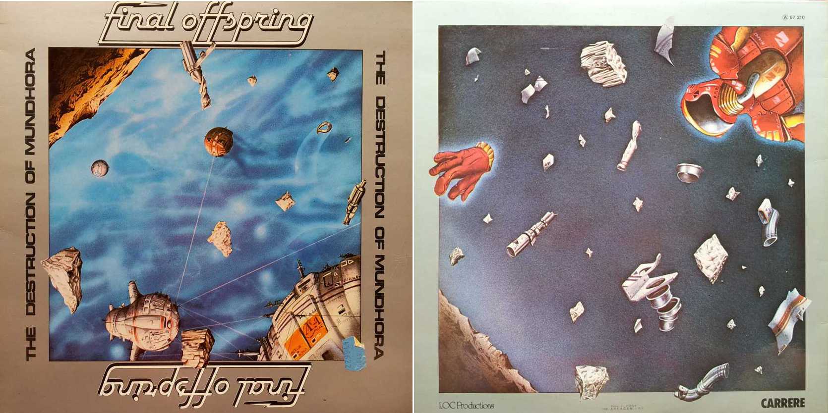 FINAL OFFSPRING - The Destruction(LP/Vinile 33 giri) USATO BUONO