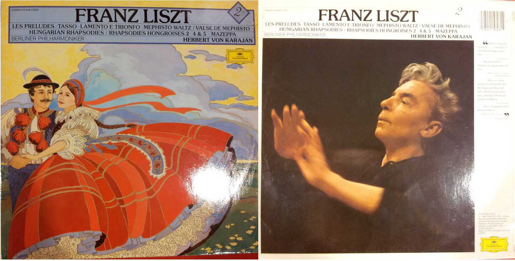 BERLINER PHILHARMONIKER HERBERT VON KARAJAN - Franz Liszt
