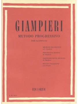 GIAMPIERI - Metodo progressivo per Sax