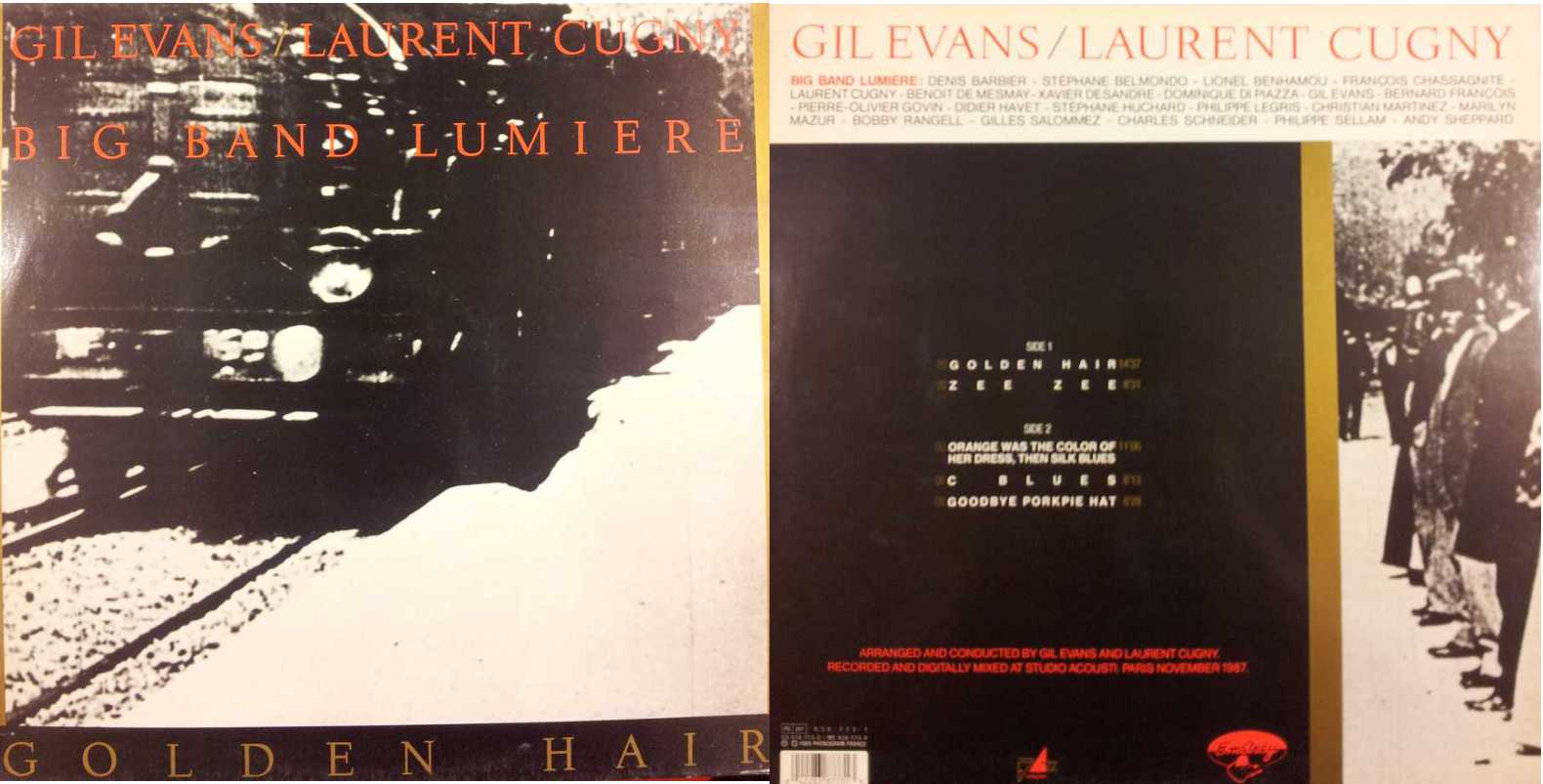 GIL EVANS LAURENT CUGNY Big Band (LP/Vinile 33 giri) USATO BUONO