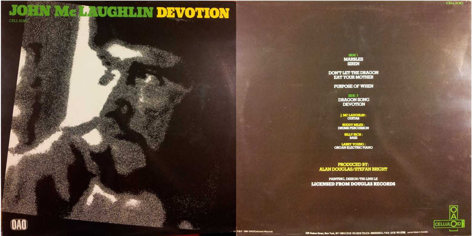 JOHN MC LAUGHLIN - Devotion (LP/Vinile 33 giri) USATO BUONO