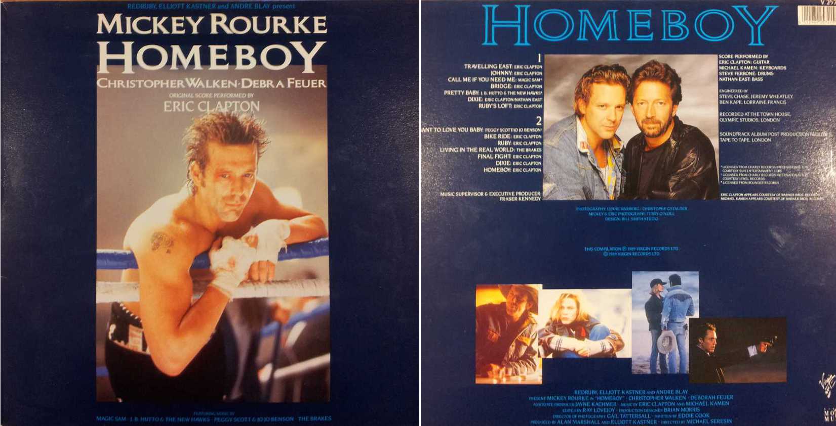 MICKEY ROURKE - Homeboy (LP/Vinile 33 giri) USATO BUONO