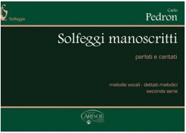 PEDRON - Solfeggi Manoscritti 2' Serie