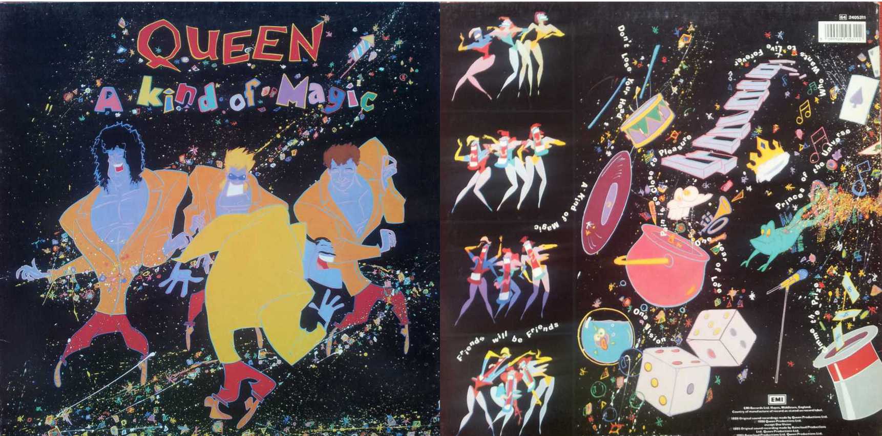 QUEEN - A Kind of Magic (LP/Vinile 33 giri) USATO BUONO