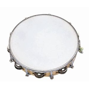 Tamburello 22 cm accordabile con 12 coppie piattelli