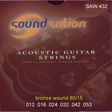 Corde Chitarra Acustica Soundsation 012 - 053