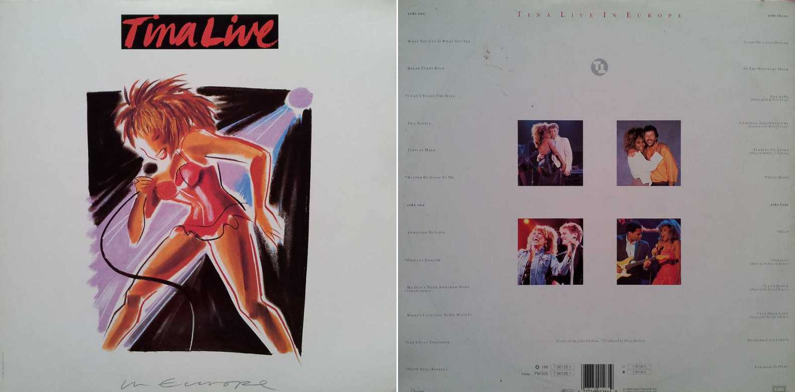 TINA TURNER - Tina Live in Europe(LP/Vinile 33 giri) USATO BUONO