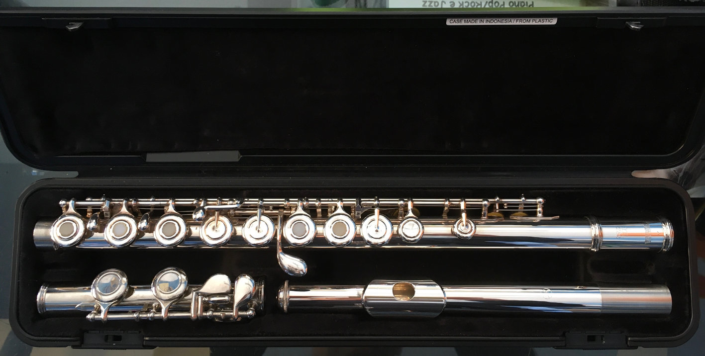 Yamaha YFL282 - Flauto traverso chiavi aperte in linea USATO