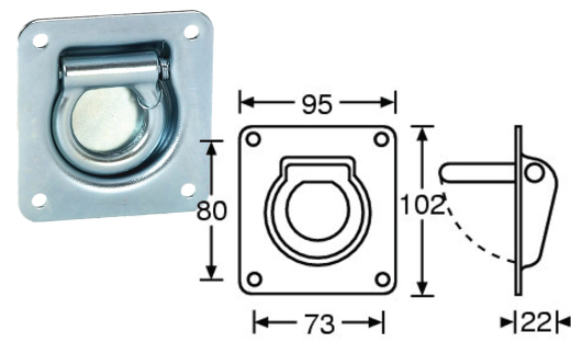 Anello con Molla per Cassa